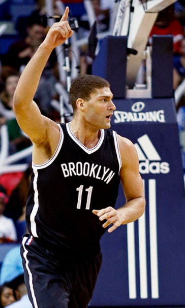 Nets end 11-game skid by routing Pelicans 143-114 (Jan 20, 2017)